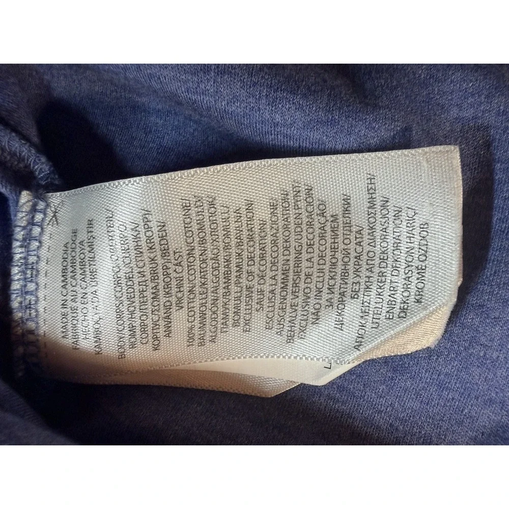 Polo Ralph Lauren Polo Shirt Men's XL Blue Heather Orange Pony Classic Fit